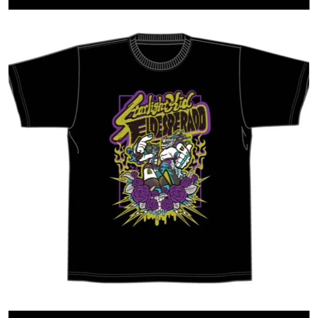 スターダム　プロレス　スターライトキッド　新品　コラボTシャツ　イラスト