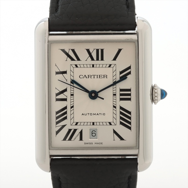 Cartier - カルティエ タンクマスト SS×革   メンズ 腕時計