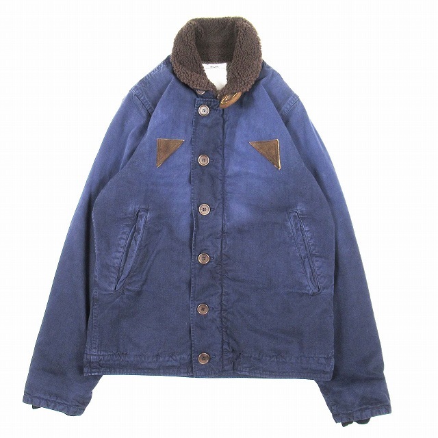 14AW ビズビム DECKHAND JKT DMGD CHINO デッキハンド