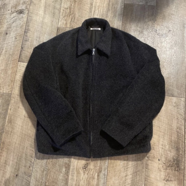 AURALEE - auralee baby alpaca zip blousonの通販 by フリスク AURALEE - auralee baby alpaca zip blousonの通販 by フリスク