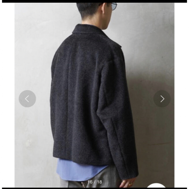AURALEE - auralee baby alpaca zip blousonの通販 by フリスク AURALEE - auralee baby alpaca zip blousonの通販 by フリスク