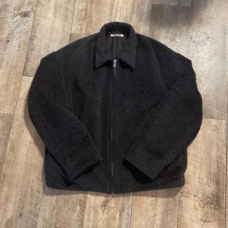 オーラリー(AURALEE)のauralee baby alpaca zip blouson(ブルゾン)