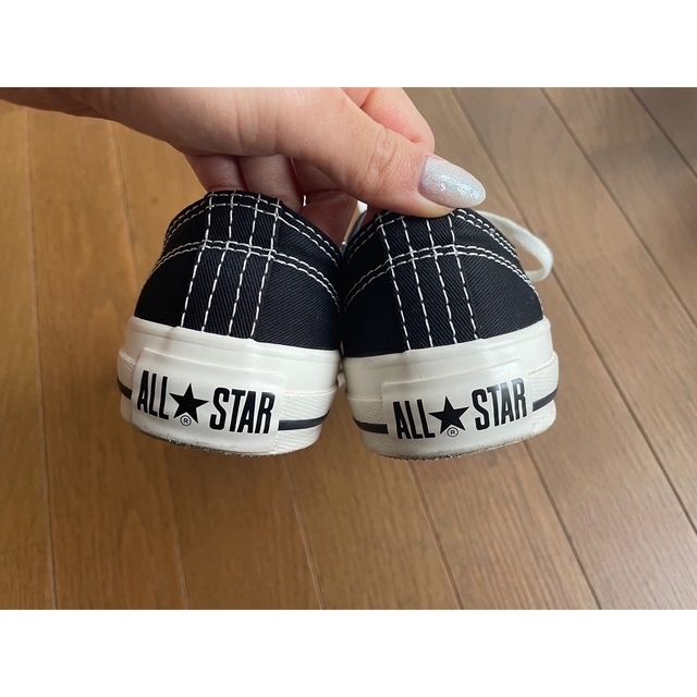 《値下げ》コンバース  converse ローカット　黒　23