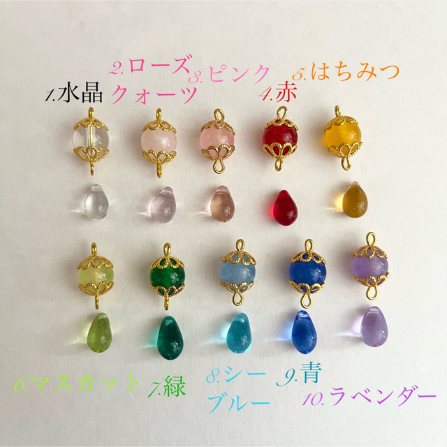 カラー10色＊和風蝶のイヤリング ハンドメイドのアクセサリー(イヤリング)の商品写真