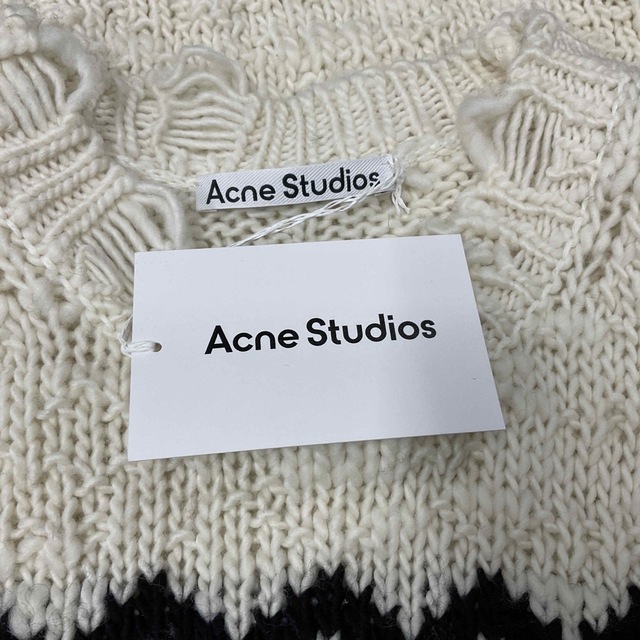 新品 ACNE STUDIOS スクワーレル ウールクルーネックセーター