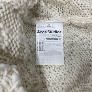 新品 ACNE STUDIOS スクワーレル ウールクルーネックセーター