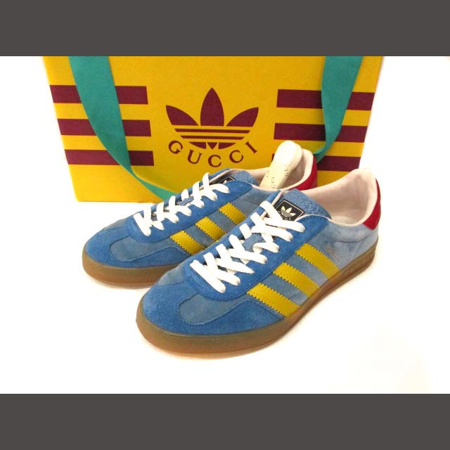 人気ブランド × GUCCI グッチ - Gucci adidas ガゼル GAZELLE 22ss - optimeyes.ai