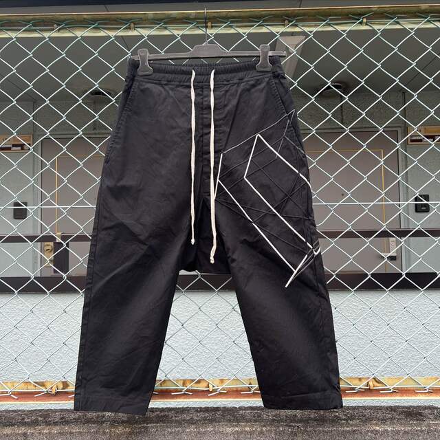 Rick Owens 19ss Geometric cropped pants