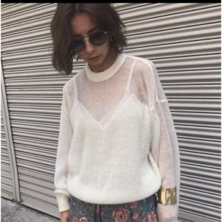 アメリヴィンテージ(Ameri VINTAGE)のアメリヴィンテージBUSTIER PATTERN KNIT SET  (ニット/セーター)