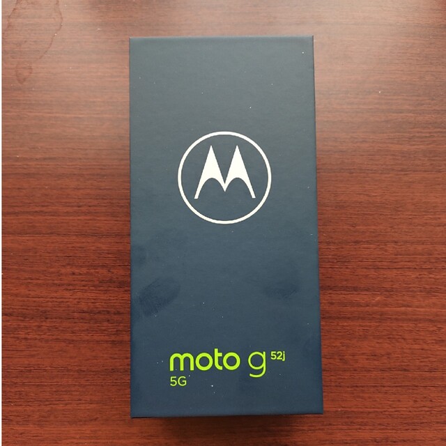 Motorola モトローラ moto g52j インクブラック SIMフリー768mm本体高さ