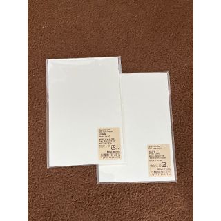 ムジルシリョウヒン(MUJI (無印良品))のコットンペーパー　はがき(その他)