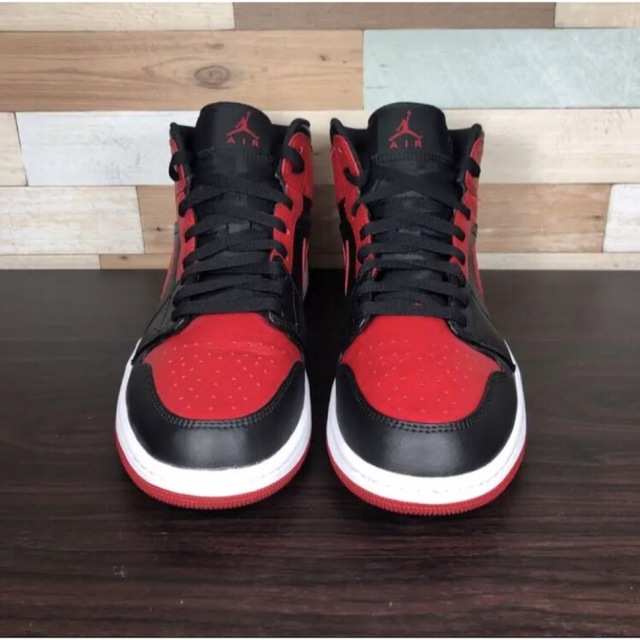 Jordan Brand（NIKE） - NIKE AIR JORDAN 1 MID BRED 28cmの通販 by