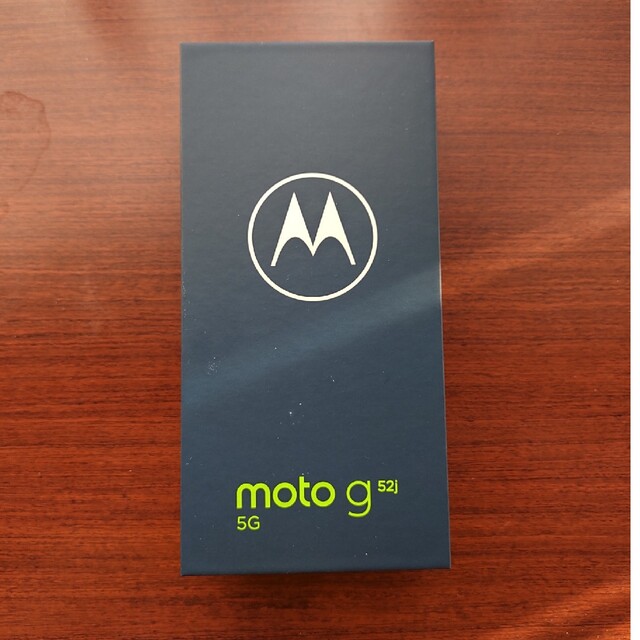 Motorola モトローラ moto g52j インクブラック SIMフリー