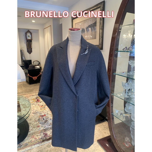 再再販！ - CUCINELLI BRUNELLO ブルネロクチネリ 42 100%カシミア