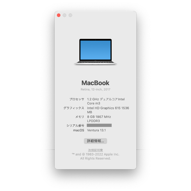 Apple(アップル)のMacbook 12インチ 2017 シルバー 8GB/256GB  スマホ/家電/カメラのPC/タブレット(ノートPC)の商品写真