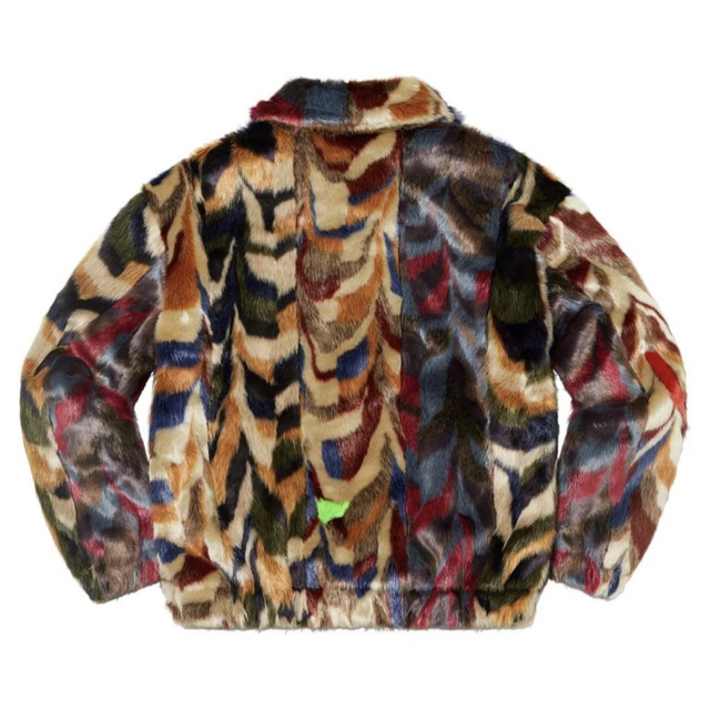 Supreme(シュプリーム)のSupreme Multicolor Faux Fur BomberJacket メンズのジャケット/アウター(ダウンジャケット)の商品写真