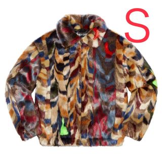 シュプリーム(Supreme)のSupreme Multicolor Faux Fur BomberJacket(ダウンジャケット)