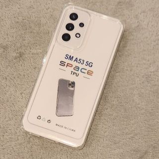 ギャラクシー(Galaxy)のGalaxyA53 スマホケース ソフトクリアケース(Androidケース)