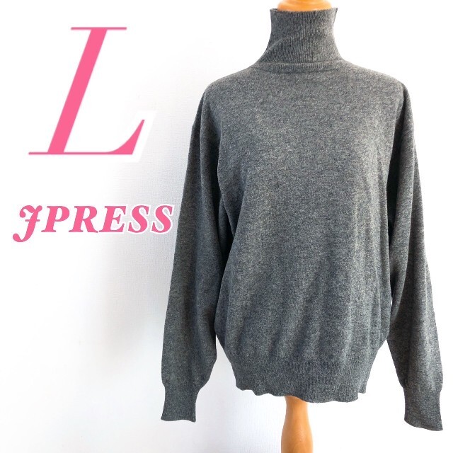 J.PRESS(ジェイプレス)のJPRESSジェイプレス 長袖ニット セーター タートルネック レディースのトップス(ニット/セーター)の商品写真