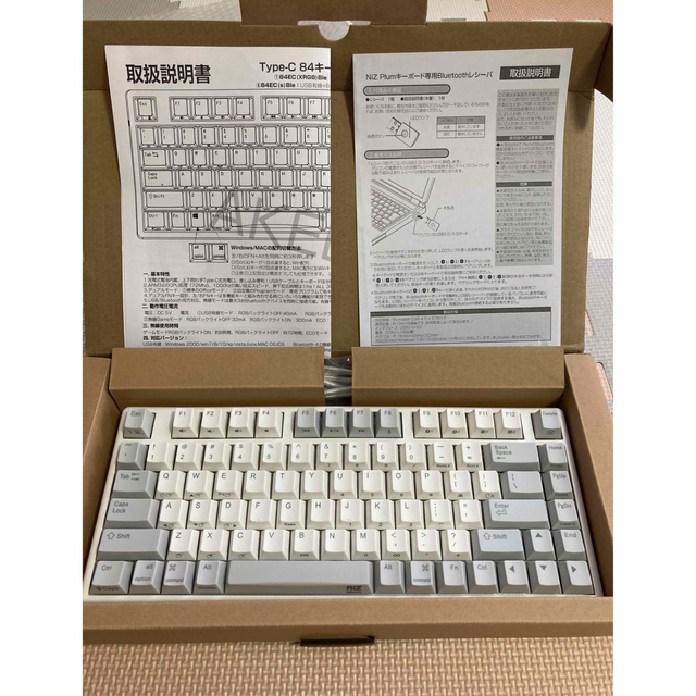 NiZ 静電容量無接点キーボード 35g 84キー