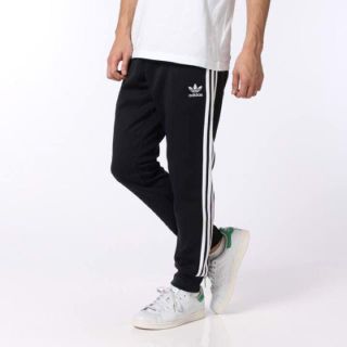 アディダス(adidas)の完売Ｌ黒 SST CUFFED TRACK PANTS スーパースター(その他)