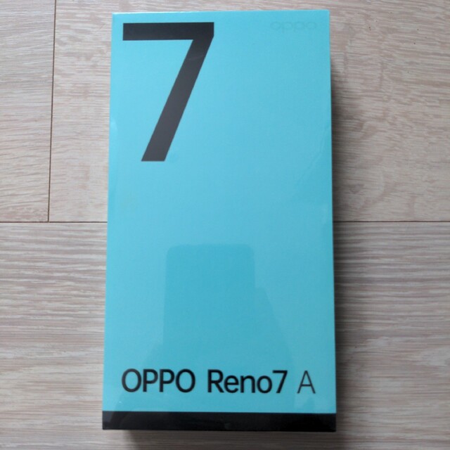 スマートフォン本体SIMフリー  OPPO Reno7 A スターリーブラック 新品未開封品