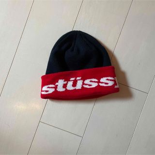 ステューシー(STUSSY)のstussy ニット帽(ニット帽/ビーニー)