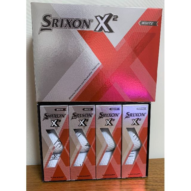 Srixon(スリクソン)の10ダース (120個) まとめて！ DUNLOP　SRIXON-X2 スポーツ/アウトドアのゴルフ(その他)の商品写真