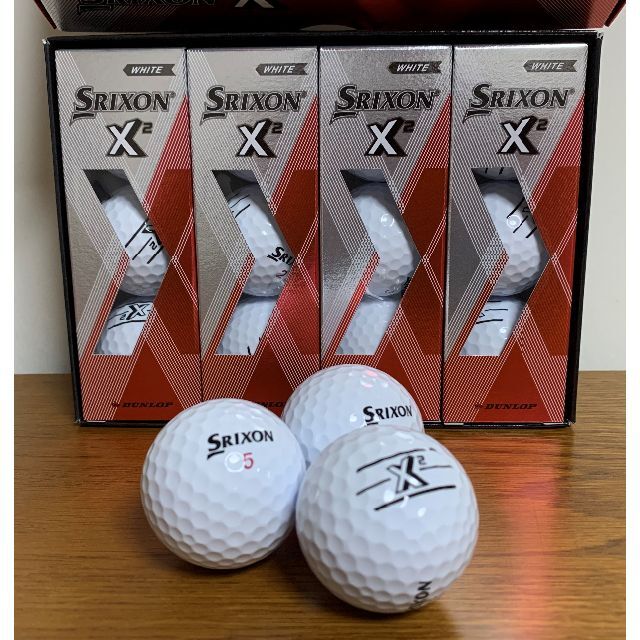 Srixon(スリクソン)の10ダース (120個) まとめて！ DUNLOP　SRIXON-X2 スポーツ/アウトドアのゴルフ(その他)の商品写真