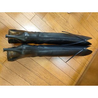 mieuriller ミュリエ ニーハイブーツ 黒 23.5cmヒール7cm