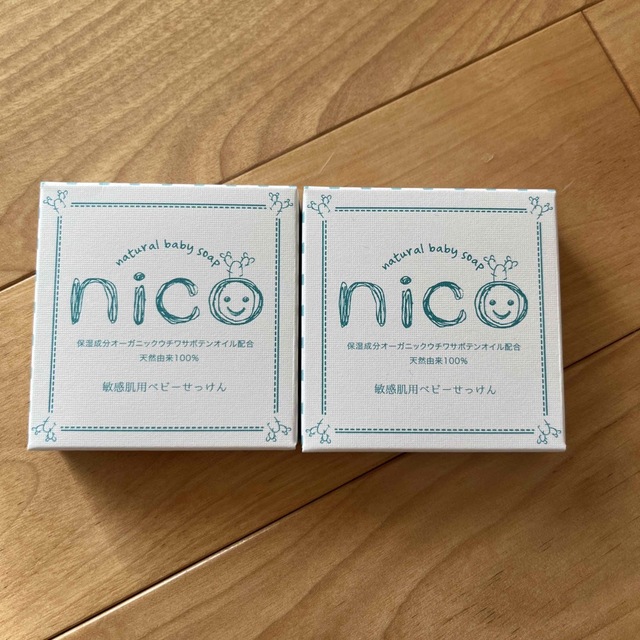 ニコ石鹸 2個セット コスメ/美容のボディケア(ボディソープ/石鹸)の商品写真