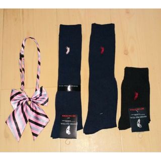 WESTERN POLO TEXAS - 🧦スクールソックス&🎀タイ