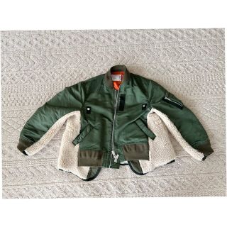 SALE！！SACAI サカイ　ニットブルゾン　美品