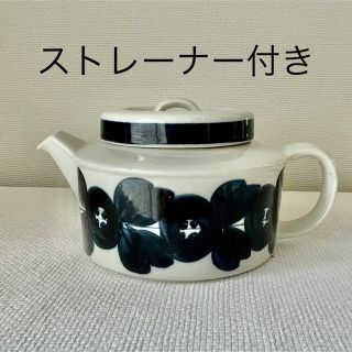 ARABIA - 【美品】アラビア アネモネ ティーポット 茶こし付きの通販