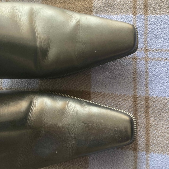 REGAL(リーガル)のREGAL 本革ロングブーツ黒色24cmヒール高7cm税込41,800円良品 レディースの靴/シューズ(ブーツ)の商品写真
