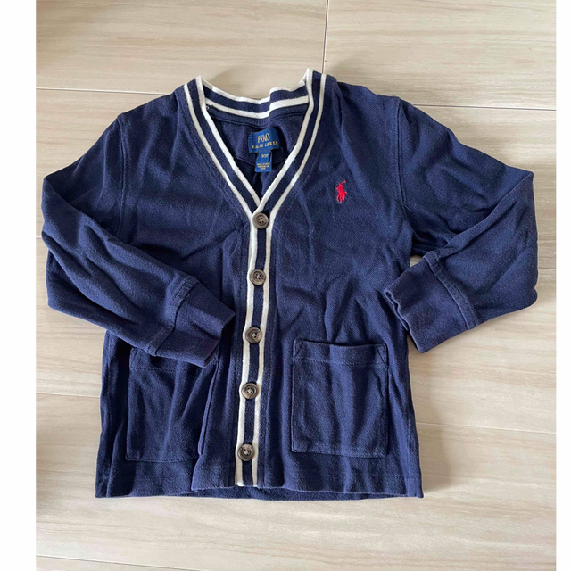 POLO RALPH LAUREN(ポロラルフローレン)のPOLO Ralph Lauren カーディガン　3/3T キッズ/ベビー/マタニティのキッズ服男の子用(90cm~)(カーディガン)の商品写真