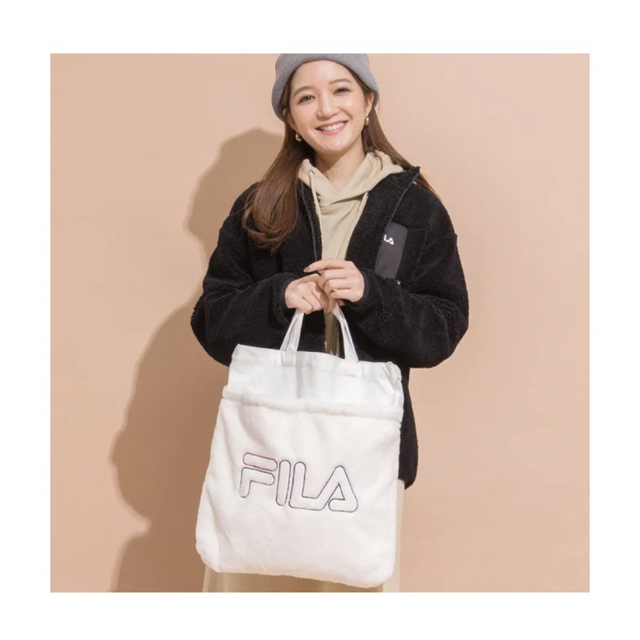 FILA(フィラ)のFILA ファーバック　トートバッグ　2wayバック レディースのバッグ(トートバッグ)の商品写真