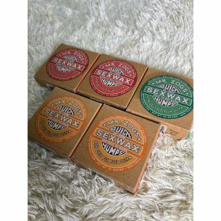 ❤︎SEXWAX ❤︎セックスワックス 新品　5個セット(サーフィン)