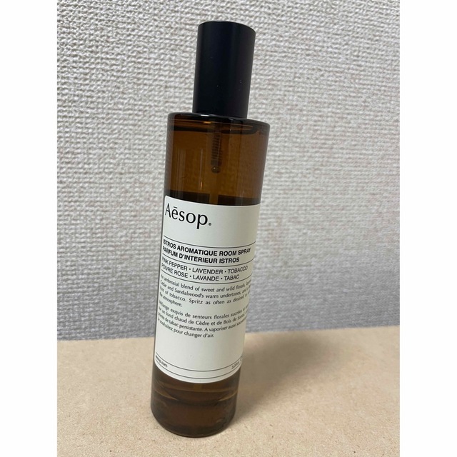 Aesop(イソップ)の【新品未使用】イソップ　イストロス　アロマティックルームスプレー　100ml コスメ/美容のリラクゼーション(アロマスプレー)の商品写真