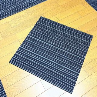 タイルカーペット　50×50 ネイビー　30枚＋α枚　SUMINOE TILE(カーペット)