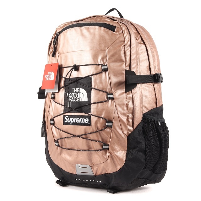 Supreme × The North Face メタリック バックパック
