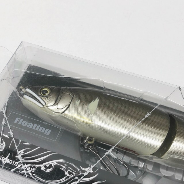 2ozclass〇付属品GAN CRAFT/ガンクラフト 鮎邪 ジョインテッドクローシフト183 カラー：#22黒鉄鮎【007】