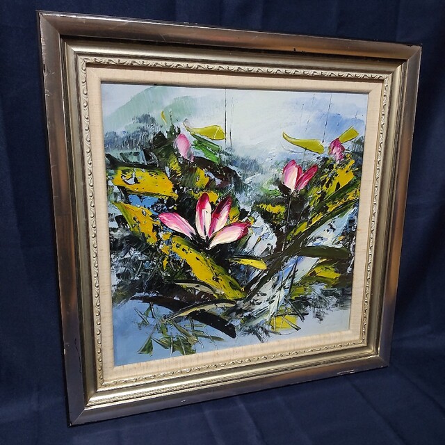 油絵 額縁 絵画 作者不明 - 通販 - www.photoventuresnamibia.com