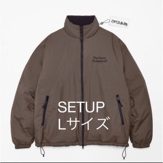 ワンエルディーケーセレクト(1LDK SELECT)のennoy NYLON PADDED BROWN JACKET エンノイ(ナイロンジャケット)