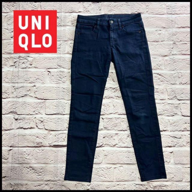 UNIQLO　ユニクロ　ジーンズ　ジーパン　デニム　ストレート【24】 | フリマアプリ ラクマ