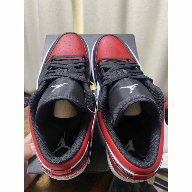 NIKE(ナイキ)のNike Air Jordan 1 Low Bred Toe 28cm ナイキ  メンズの靴/シューズ(スニーカー)の商品写真