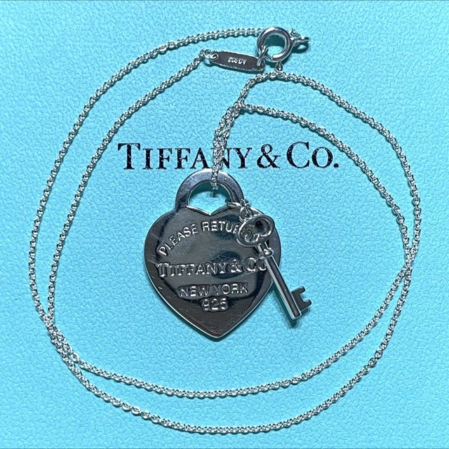 リターントゥティファニー ハート タグ キー ペンダント シルバー 925