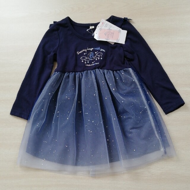 新品】ベビー 女の子 長袖ワンピース95cm bluke.com.br