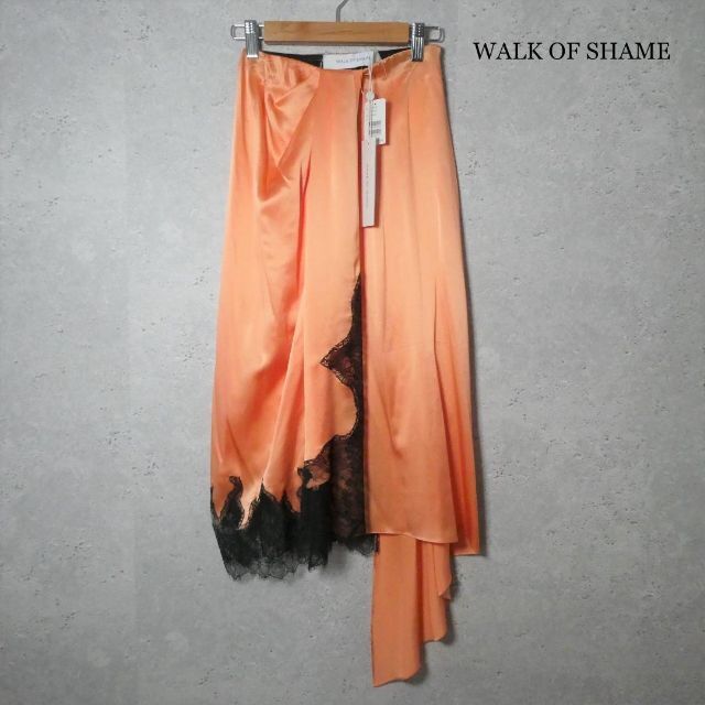 WALK OF SHAME  ハイウエストスカート素材ウール100%