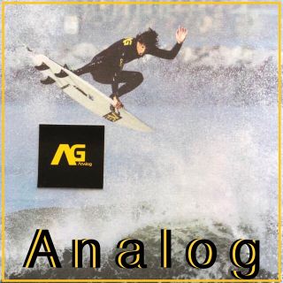 バートン(BURTON)のＡｎａｌｏｇ アナログ US限定 ミニBOX アイコン ステッカー(サーフィン)